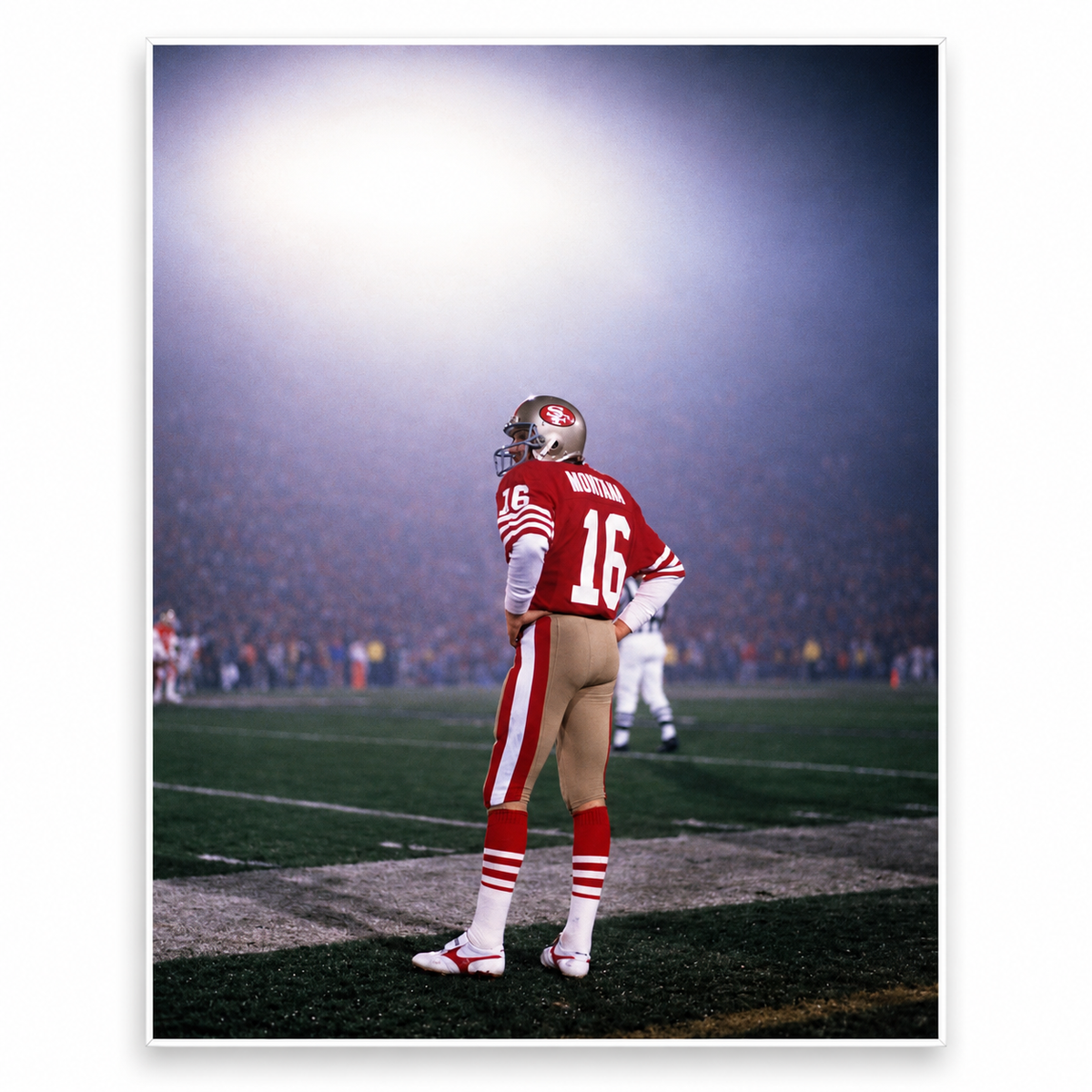 Joe Montana – 49ers Sideline 8×10 Art Print