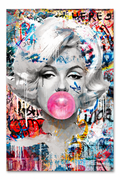 Bubblegum Icon — Urban Pop Art Print
