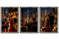 Midnight in the City – Set of 3 Art Prints