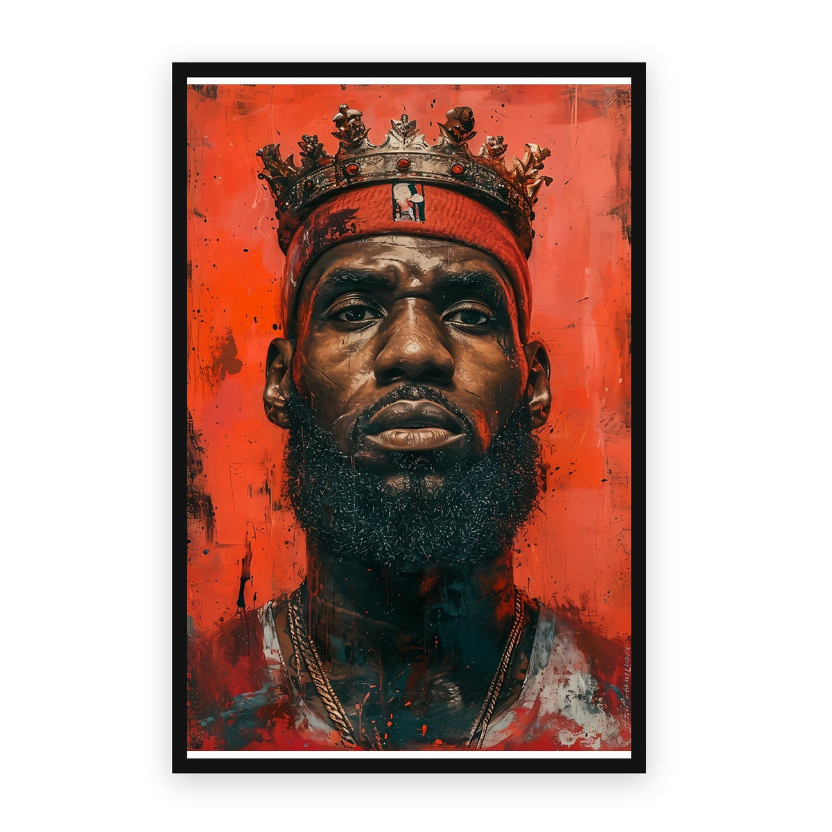 Crowned Legacy — Statement Art Print